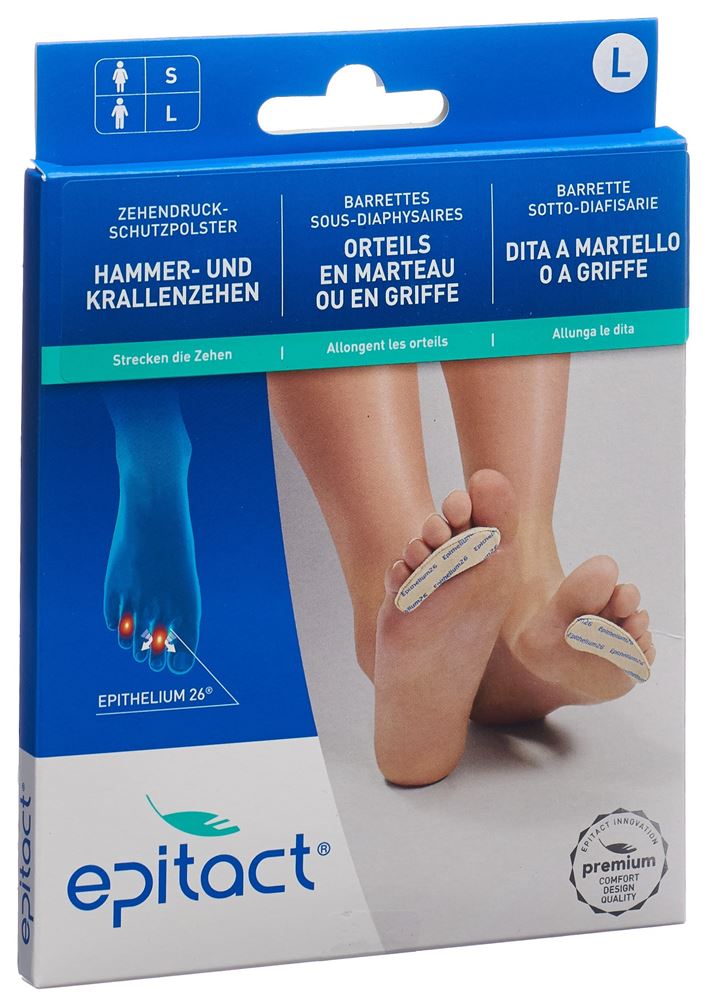 Epitact Hammerzehenkissen H Männer 1 Paar