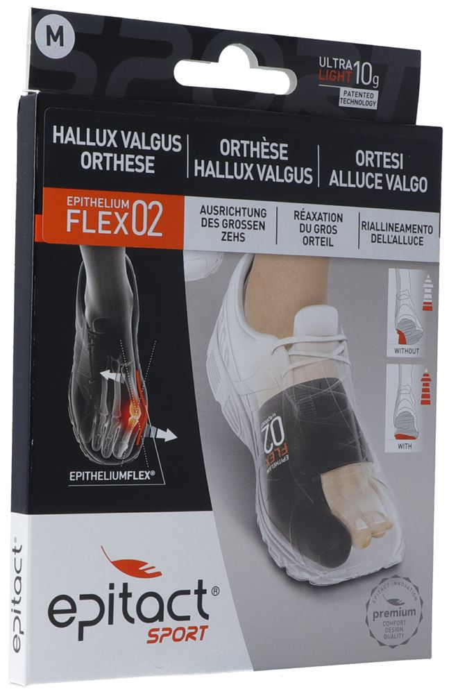Epitact Sport Orthese Hallux Valgus M 21.5-23cm