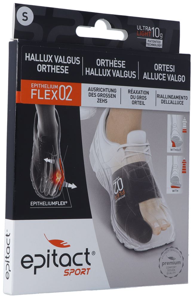 Epitact Sport Orthese Hallux Valgus S 20-21.5cm
