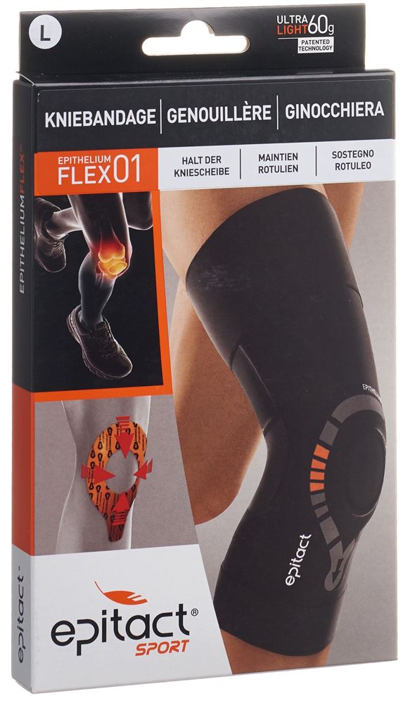 Epitact Sport Physiostrap Kniebandage Multi L 41-44cm