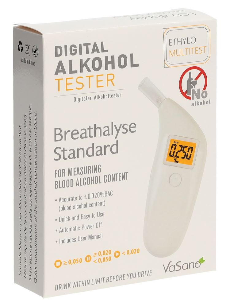 Ethylo Alkohol-Test elektronisch Multitest