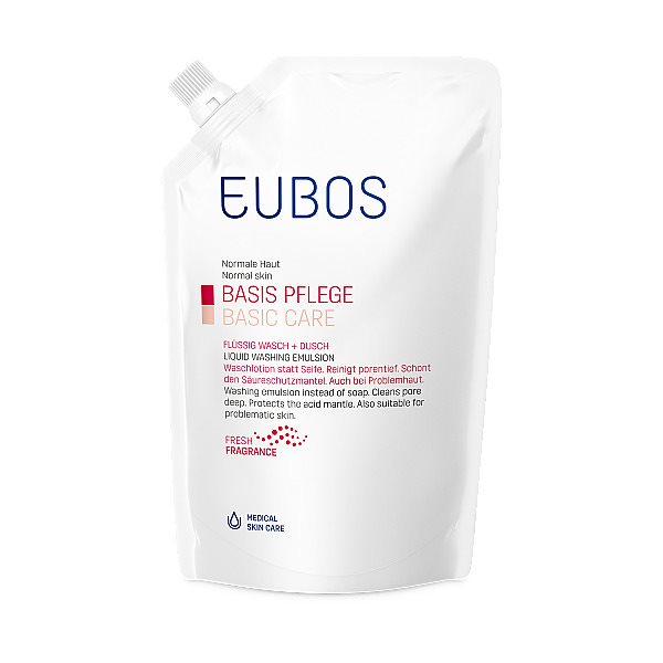 Eubos Seife parfüm rosa refill 400 ml