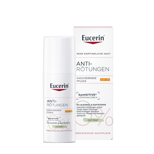 Eucerin AntiRÖTUNGEN ausgleichende Pflege getönt Lsf30 Disp 50 ml