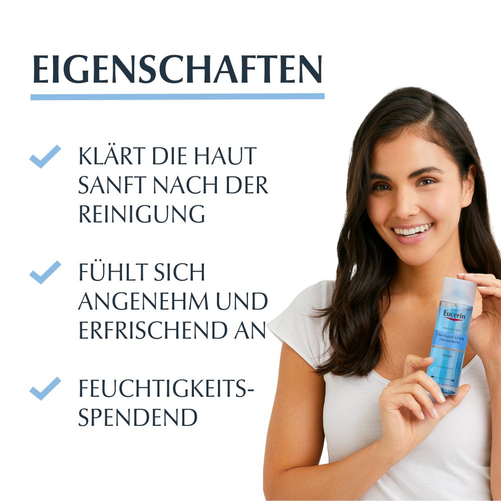 Eucerin DermatoCLEAN Gesichts-Tonic Fl 200 ml