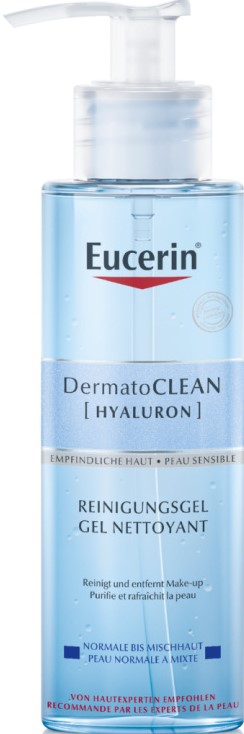Eucerin DermatoCLEAN Reinigungsgel erfrischend Fl 200 ml