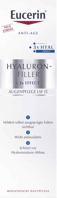 Eucerin Hyaluron-Filler Augenpflege Tb 15 ml