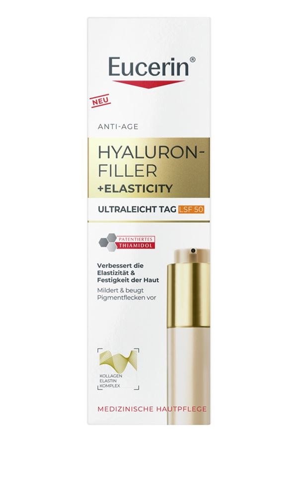 Eucerin Hyaluron-Filler + Elasticity Tagespflege Lsf50 50 ml