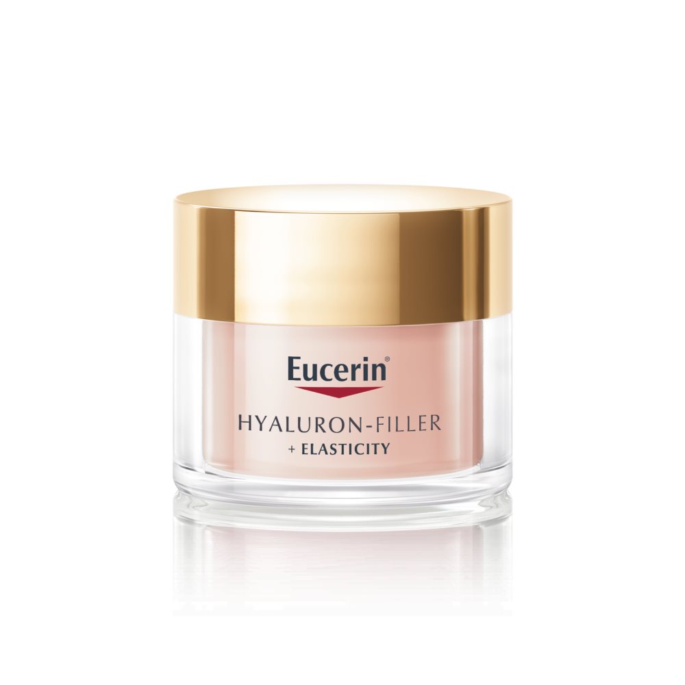 Eucerin Hyaluron-Filler + Elasticity Tagespflege Rose Lsf30 Topf 50 ml