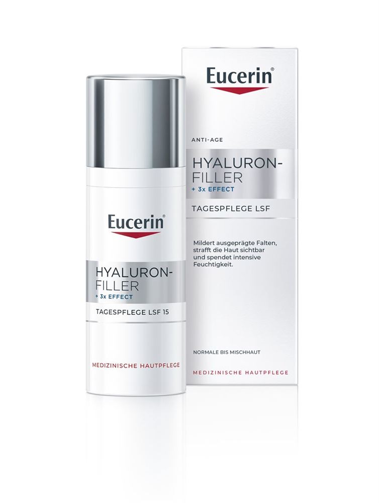 Eucerin Hyaluron-Filler Tagespflege normale Haut/Mischhaut Lsf15 50 ml