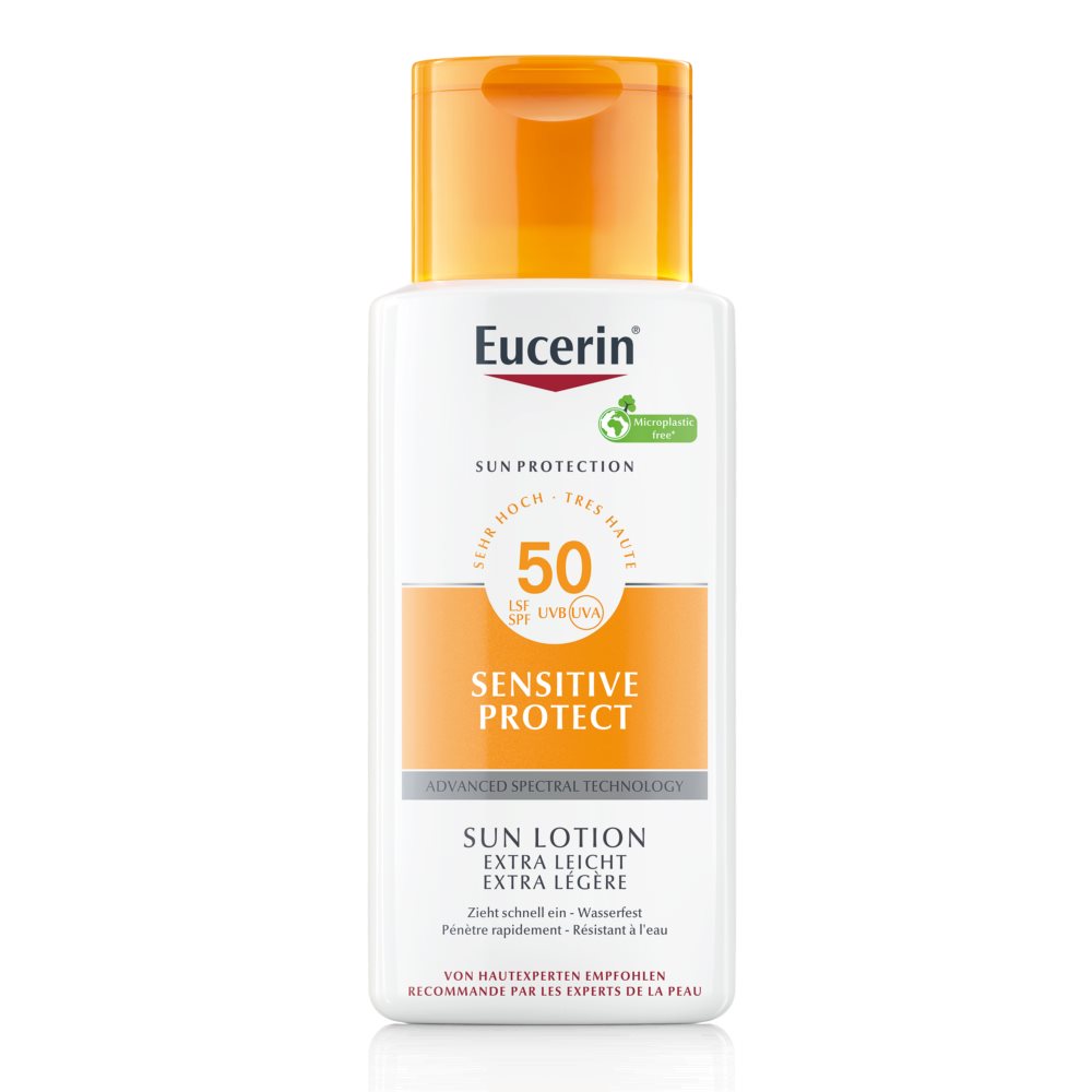 Eucerin SUN Body Lotion extra leicht Lsf50+ Fl 150 ml
