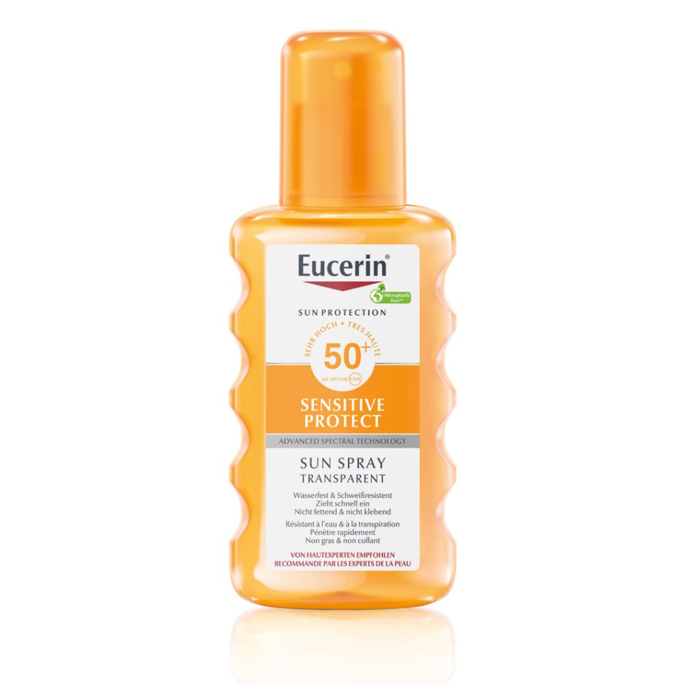 Eucerin SUN Body Sensitive Protect transparent Lsf50 Spr 200 ml