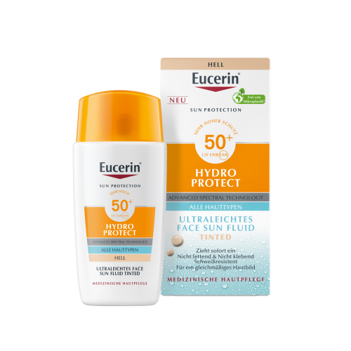Eucerin SUN Face Hydro Protect Tinted hell Lsf50+ Tb 50 ml