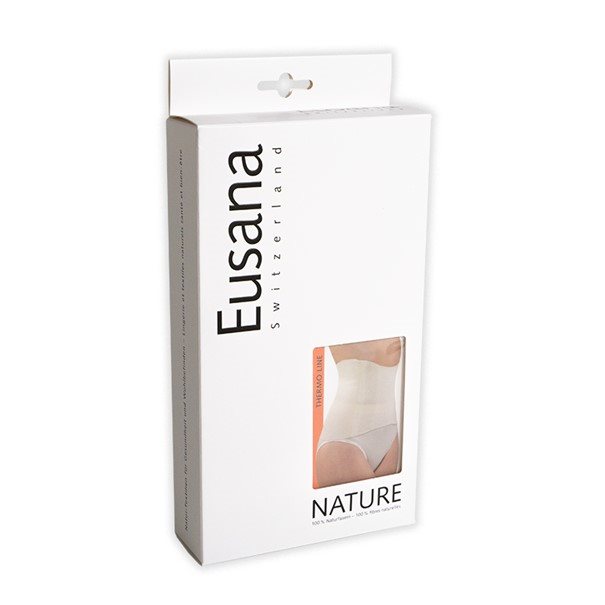 Eusana Pure Nierenwärmer XL anatomisch ivoire