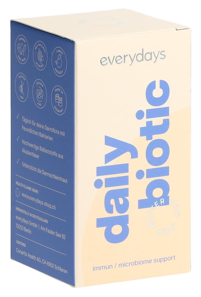 everydays Daily Biotic 20 Stämme Kaps Glasfl 60 Stk