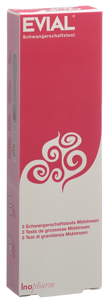 Evial Schwangerschaftstest Midstream 3 Stk