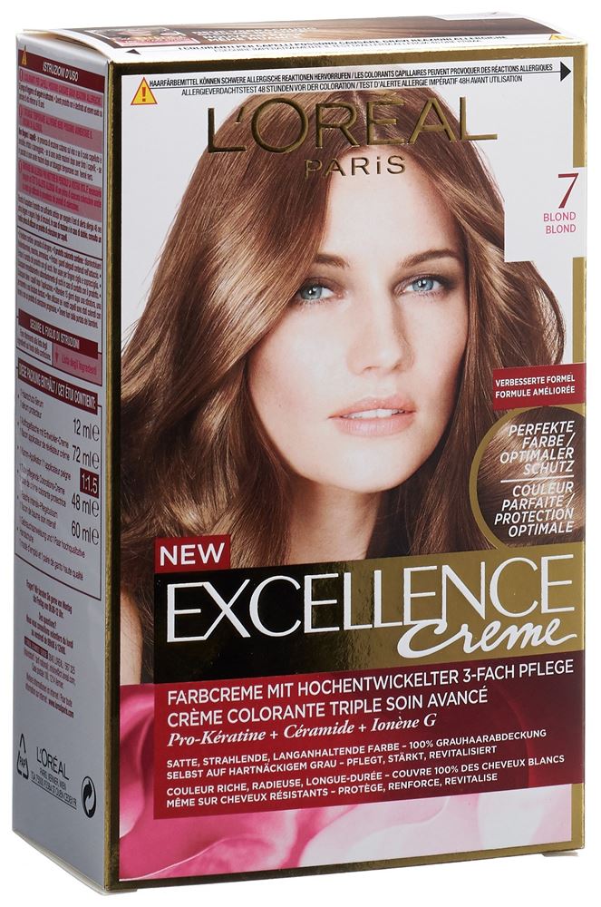 Excellence Creme Triple Protection 7 blond