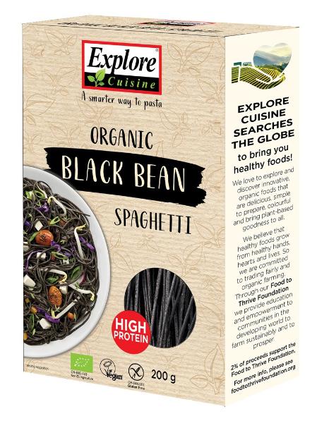 Explore Cuisine Spaghetti schwarze Bohnen Bio 200 g