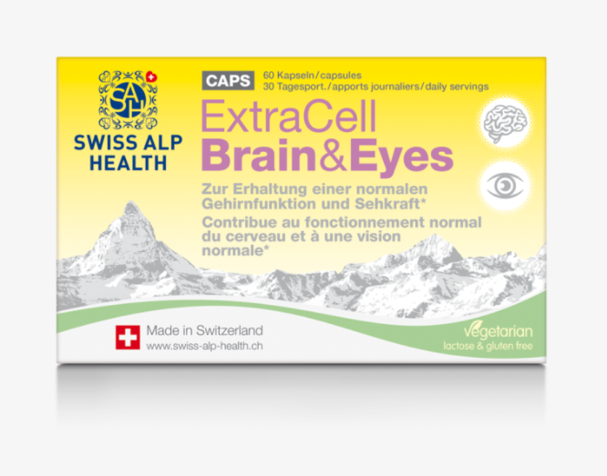 Extra Cell Brain & Eyes Kaps vegetarisch 60 Stk