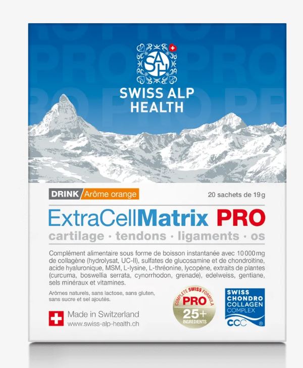 Extra Cell Matrix PRO Drink für Knorpel Bänder Sehnen und Knochen 20 Btl 19 g