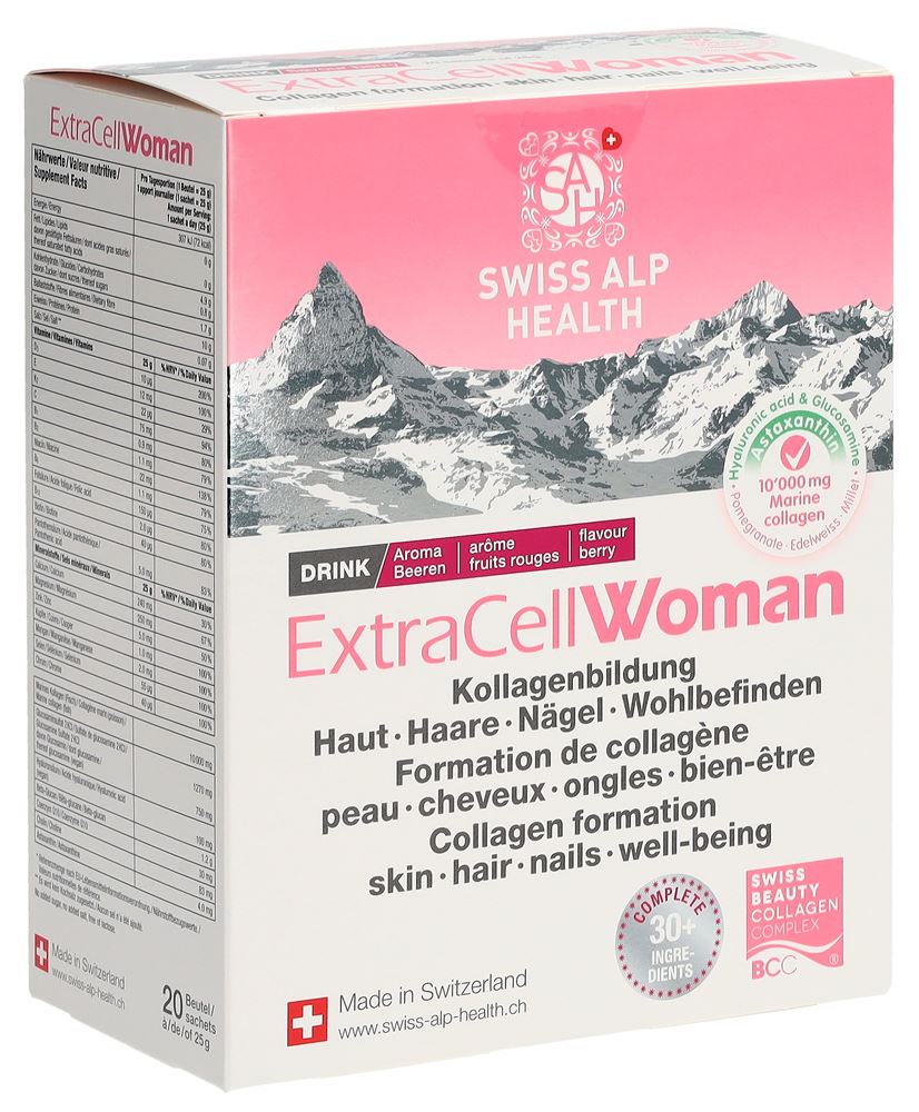 Extra Cell Woman Drink Beauty&More Beutel 25 Stück