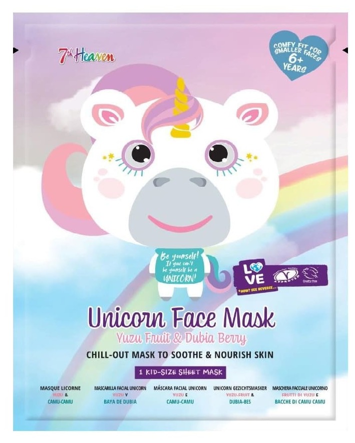 Face Food Unicorn Face Sheet Mask Btl
