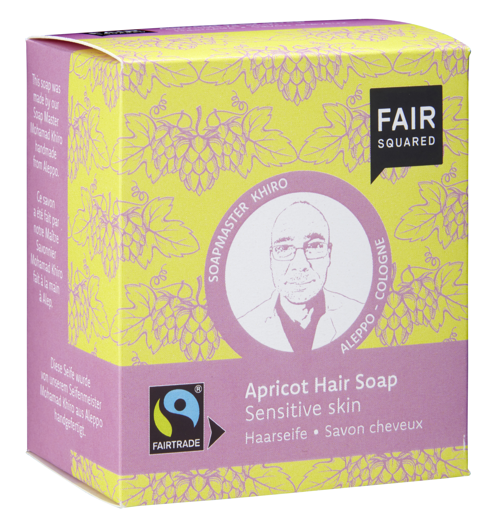 Fair Squared Hair Soap Apricot Sensitive Skin 2 x 80 g