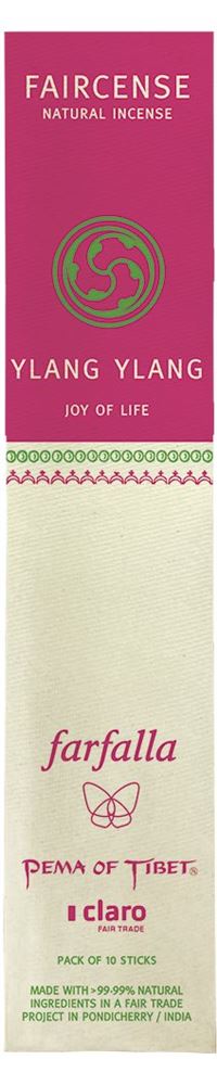 Faircense Räucherstäbchen Ylang Yl/Joy Life 10 Stk