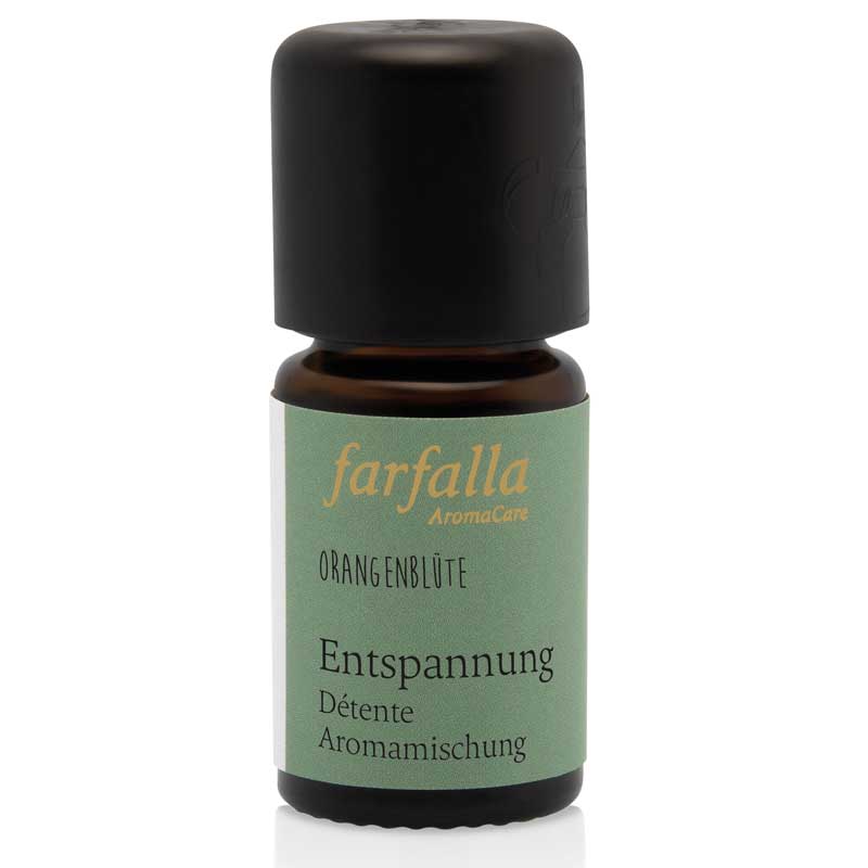 farfalla Aromamischung sanft entspannt Orangenblüte 5 ml