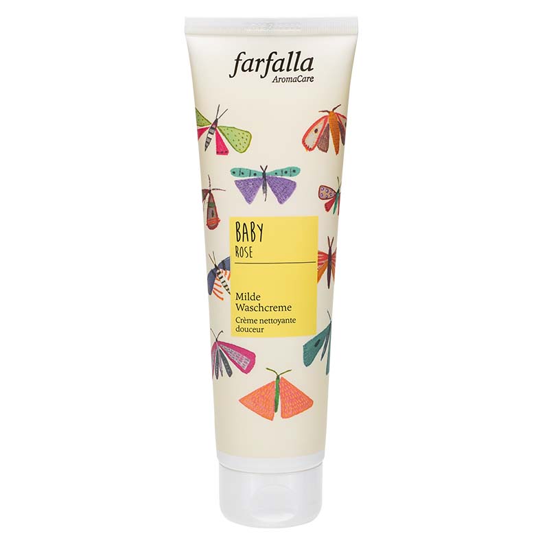 farfalla Baby Milde Waschcreme Rose 145 ml
