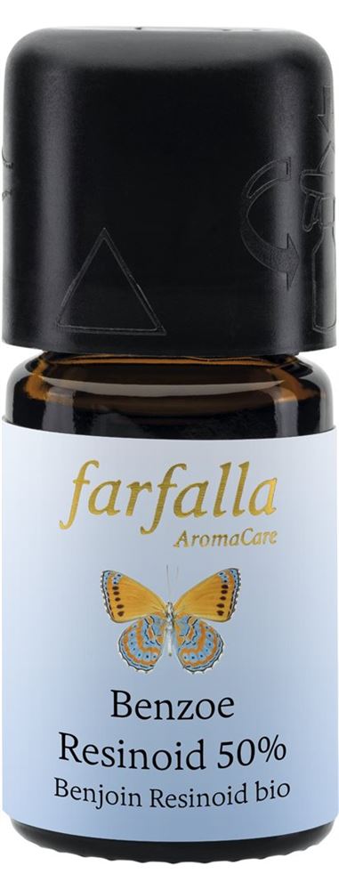 farfalla Benzoe Siam Resinoid 50% Äth/Öl Bio Fl 5 ml