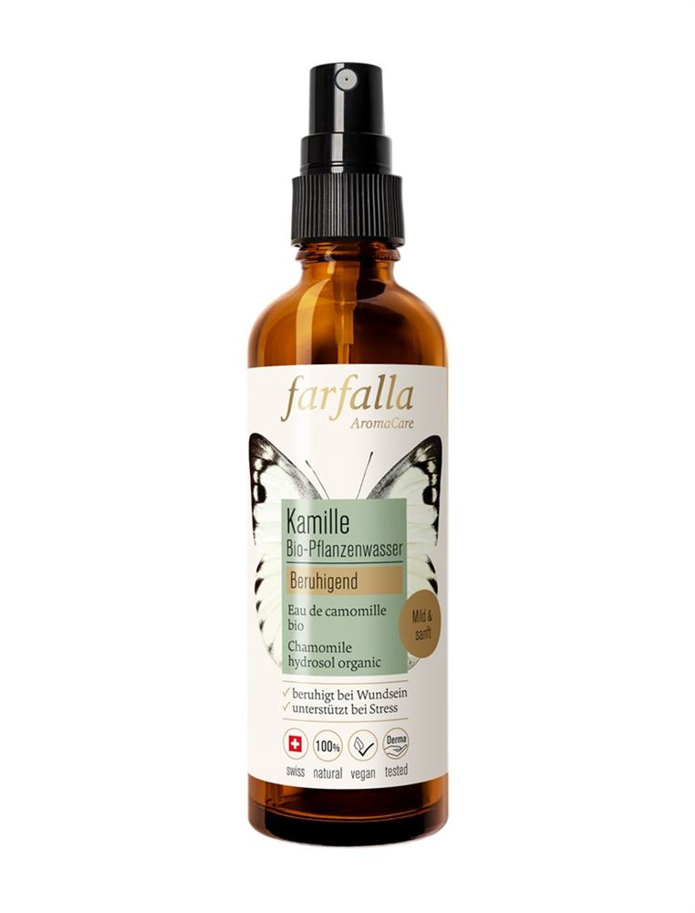 farfalla Bio-Pflanzenwasser Kamille beruhigend 75 ml