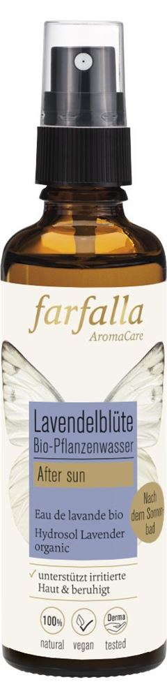 farfalla Bio-Pflanzenwasser Lavendelblüte Spr 75 ml
