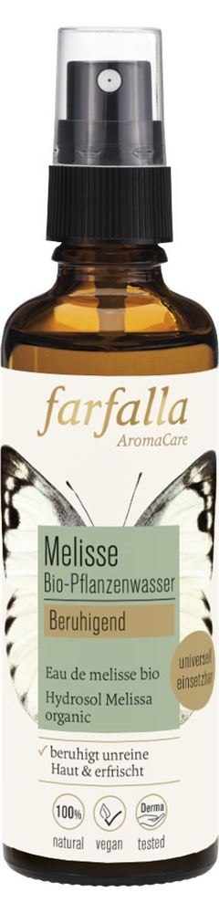 farfalla Bio-Pflanzenwasser Melisse Spr 75 ml