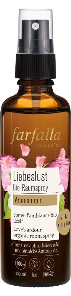 farfalla Bio-Raumspray Aromamour Liebeslust 75 ml