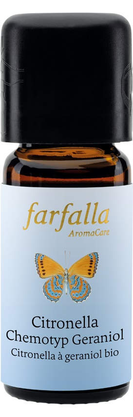 farfalla Citronella Chemotyp Geraniol Äth/Öl Bio Grand Cru 10 ml