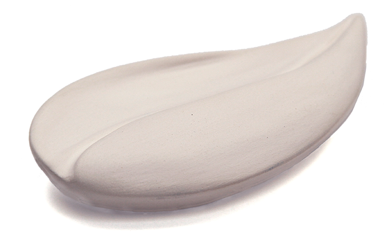 farfalla Duftstein Blatt Unterseite glasiert