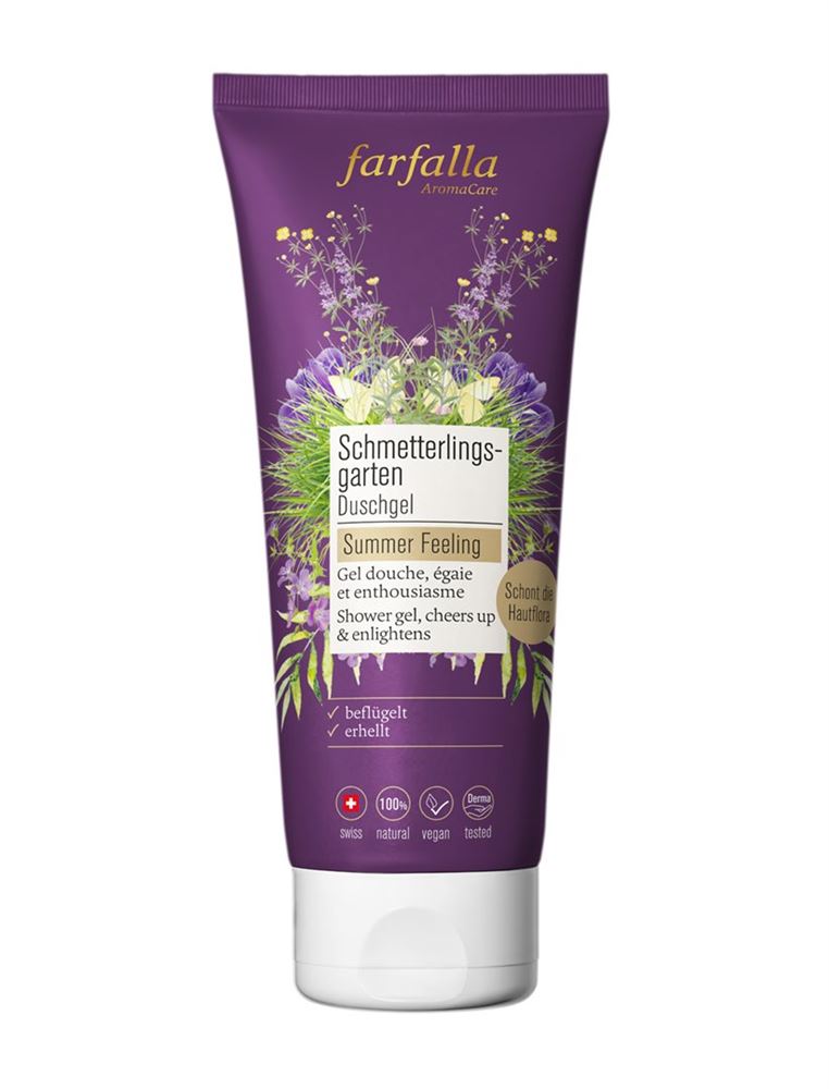 farfalla Duschgel Schmetterlingsgarten 200 ml