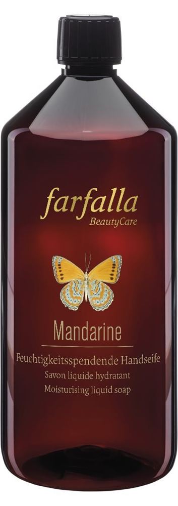 farfalla Feuchtigkeitsspendende Handseife Mandarine Carpe Diem 1000 ml