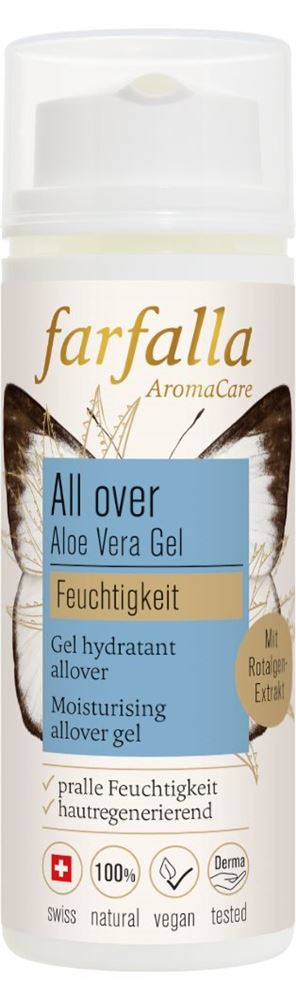 farfalla Feuchtigkeitsspendendes Allover-Gel Aloe Vera 50 ml