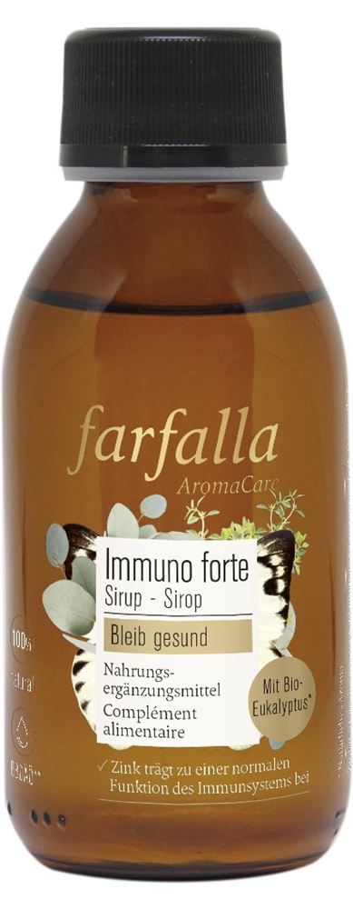farfalla Immuno Forte Sirup bleib gesund Fl 125 ml