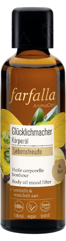 farfalla Körperöl Lebensfreude Glücklichmacher Fl 75 ml