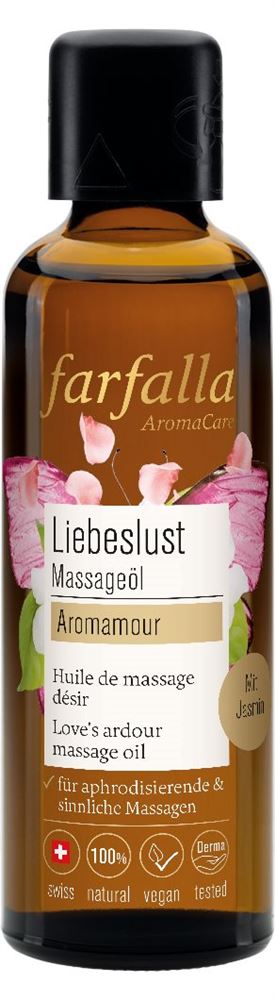 farfalla Massageöl Aromamour Liebeslust Fl 75 ml