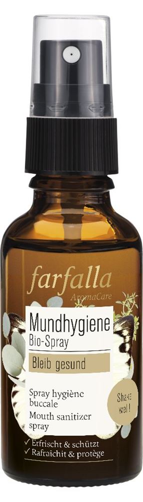 farfalla Mundhygiene Spray bleib gesund Pfefferminze 30 ml
