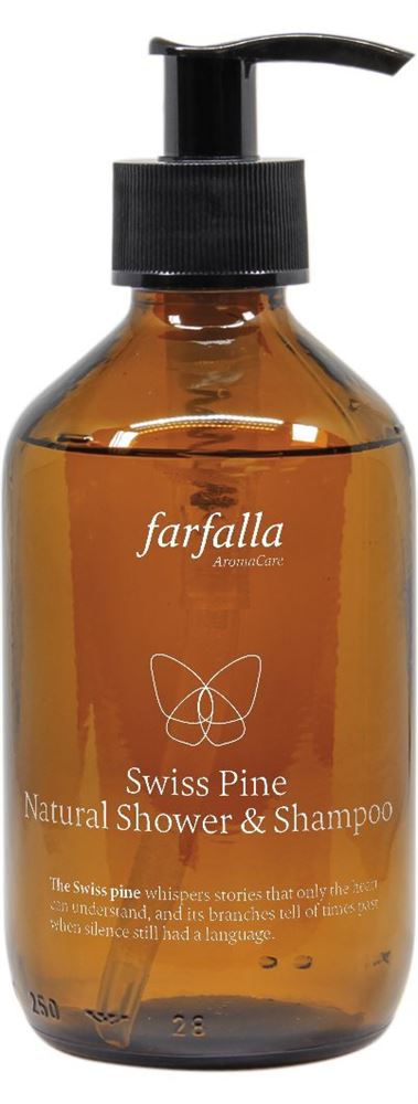 farfalla Swiss Pine Natural Shower & Shampoo Tb 250 ml