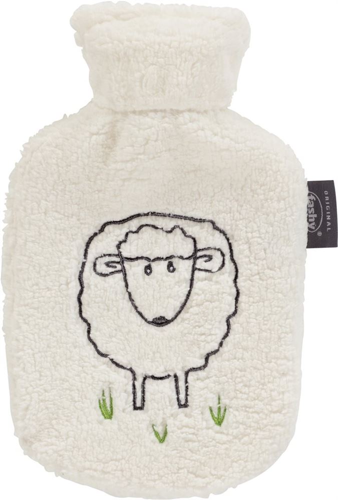Fashy Kinderwärmflasche 0.8l Flauschbezug Schaf Dolly