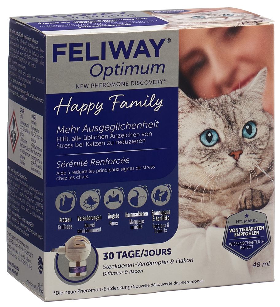 Feliway Optimum Zerstäuber mit Nachfüllflasche 48ml