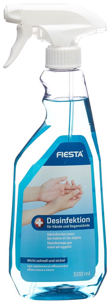 Fiesta Desinfektion für Hände und Gegenstände Fl 500 ml