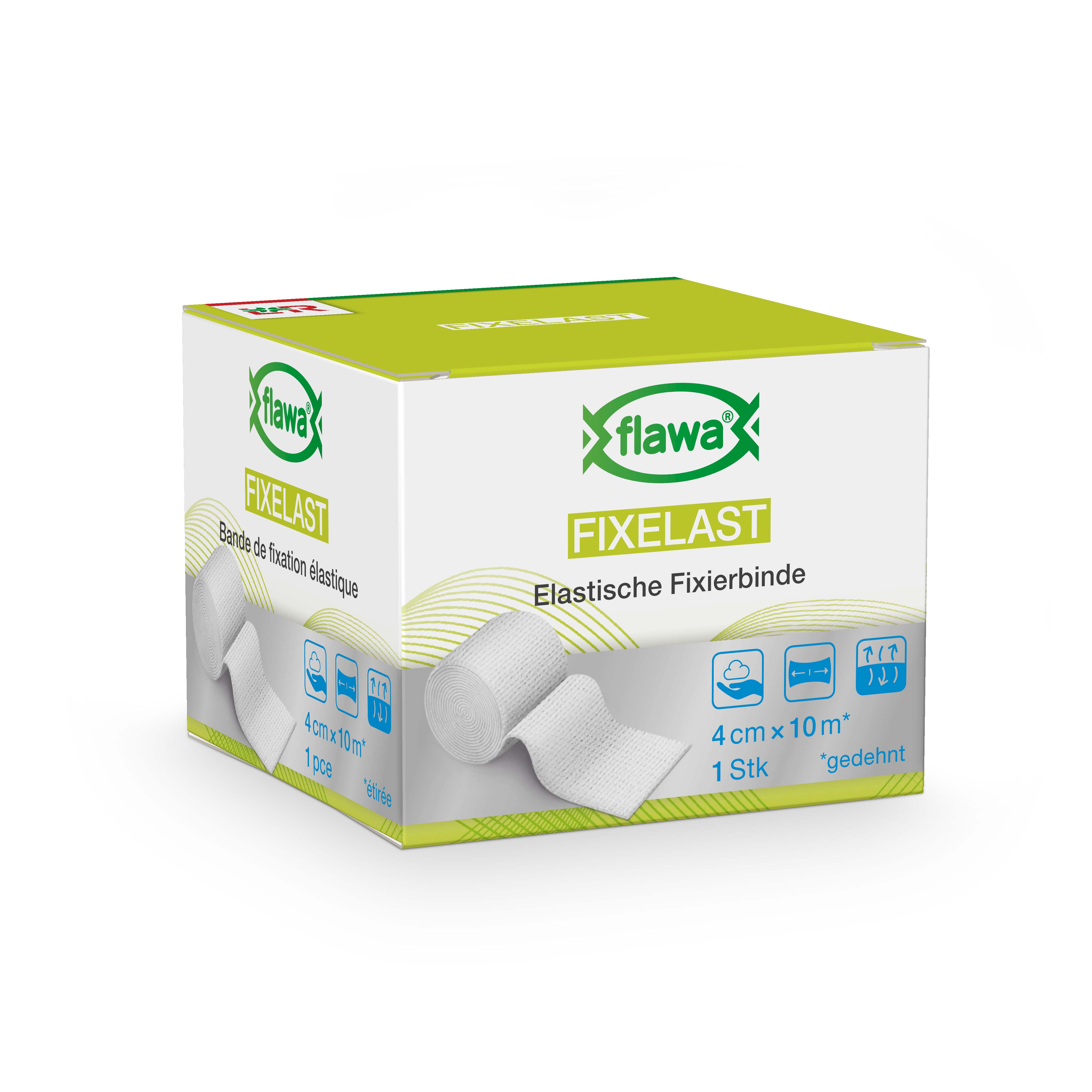 Flawa Fixelast Fixierbinde 4cmx10m
