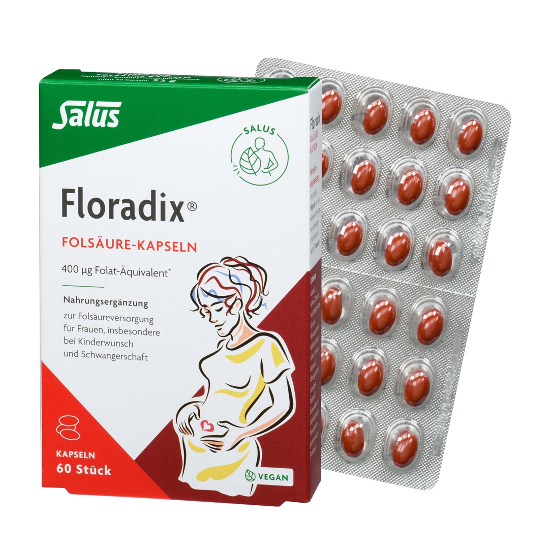 Floradix Folsäure Kaps 60 Stk