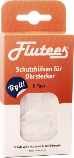 Flutees Schutzhülsen für Ohrstecker 5 Paar